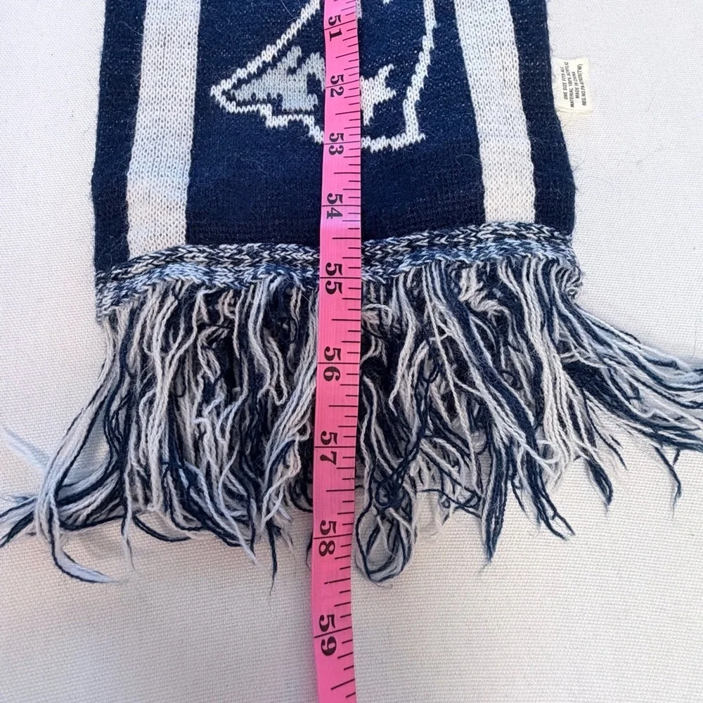 New England Patriots Warm Knit Superbowl Football Fan Casual Warm Winter Scarf